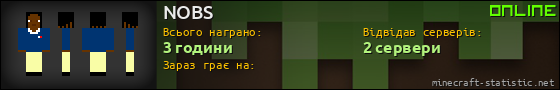 Юзербар 560x90 для NOBS