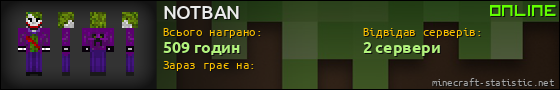 Юзербар 560x90 для NOTBAN