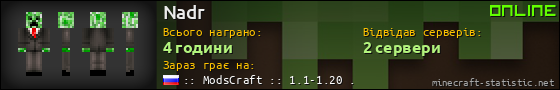 Юзербар 560x90 для Nadr