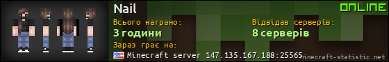 Юзербар 560x90 для Nail