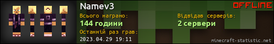 Юзербар 560x90 для Namev3