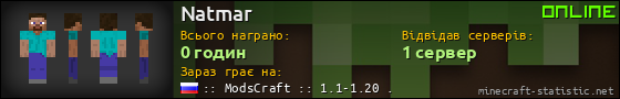 Юзербар 560x90 для Natmar