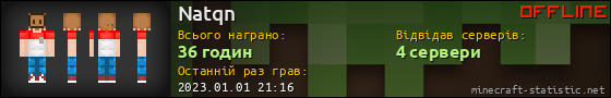 Юзербар 560x90 для Natqn