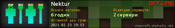 Юзербар 560x90 для Nektur