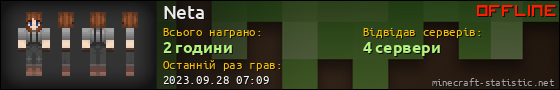 Юзербар 560x90 для Neta