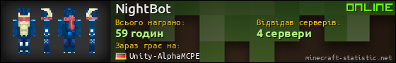 Юзербар 560x90 для NightBot