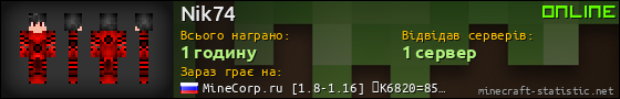 Юзербар 560x90 для Nik74