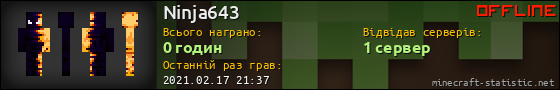 Юзербар 560x90 для Ninja643