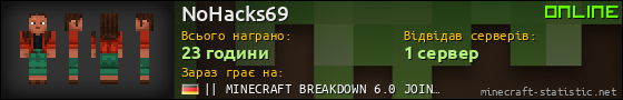 Юзербар 560x90 для NoHacks69