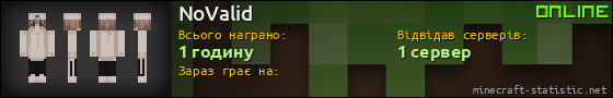 Юзербар 560x90 для NoValid