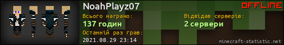 Юзербар 560x90 для NoahPlayz07