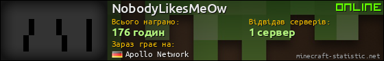 Юзербар 560x90 для NobodyLikesMeOw