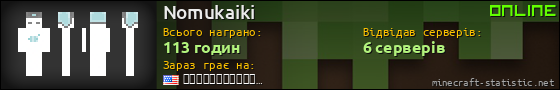 Юзербар 560x90 для Nomukaiki