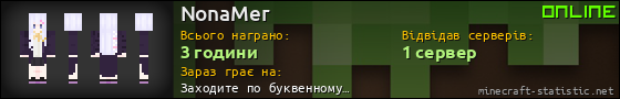 Юзербар 560x90 для NonaMer