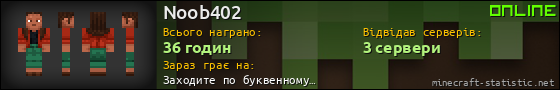 Юзербар 560x90 для Noob402