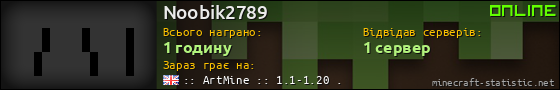 Юзербар 560x90 для Noobik2789