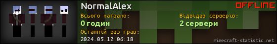 Юзербар 560x90 для NormalAlex