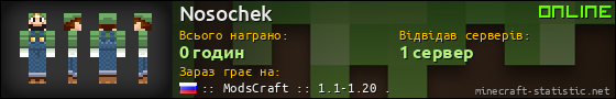 Юзербар 560x90 для Nosochek