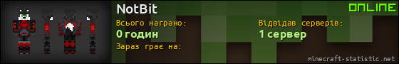 Юзербар 560x90 для NotBit