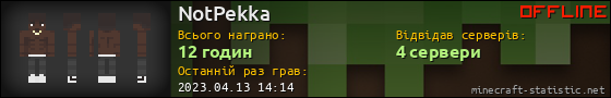 Юзербар 560x90 для NotPekka