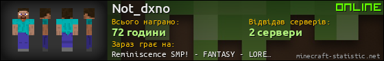 Юзербар 560x90 для Not_dxno