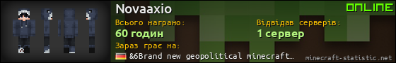 Юзербар 560x90 для Novaaxio