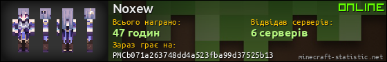 Юзербар 560x90 для Noxew