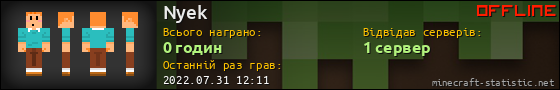 Юзербар 560x90 для Nyek