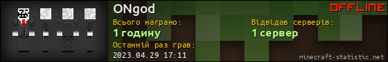 Юзербар 560x90 для ONgod