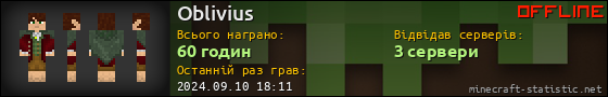 Юзербар 560x90 для Oblivius