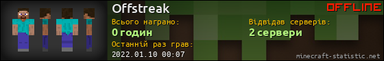 Юзербар 560x90 для Offstreak