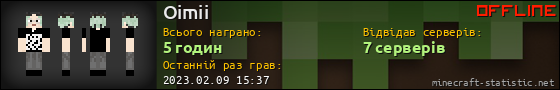 Юзербар 560x90 для Oimii