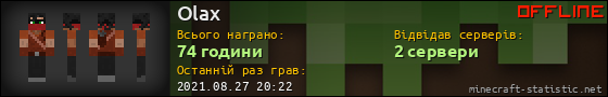Юзербар 560x90 для Olax