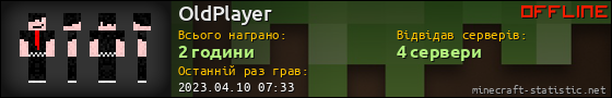 Юзербар 560x90 для OldPlayer