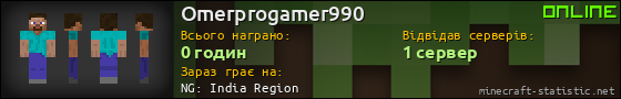 Юзербар 560x90 для Omerprogamer990