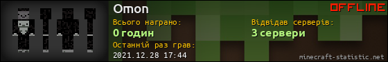 Юзербар 560x90 для Omon