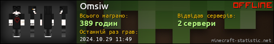 Юзербар 560x90 для Omsiw