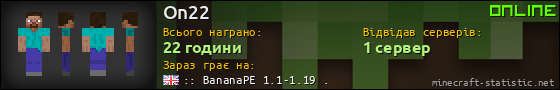 Юзербар 560x90 для On22