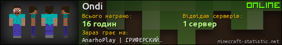 Юзербар 560x90 для Ondi