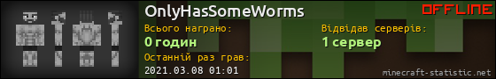 Юзербар 560x90 для OnlyHasSomeWorms