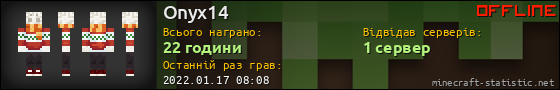 Юзербар 560x90 для Onyx14