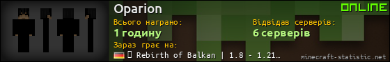 Юзербар 560x90 для Oparion
