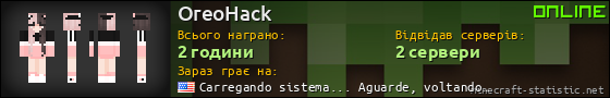 Юзербар 560x90 для OreoHack
