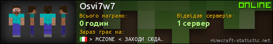 Юзербар 560x90 для Osvi7w7