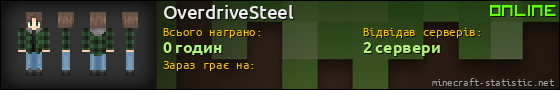 Юзербар 560x90 для OverdriveSteel