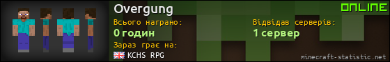 Юзербар 560x90 для Overgung