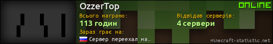 Юзербар 560x90 для OzzerTop