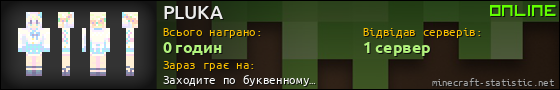 Юзербар 560x90 для PLUKA