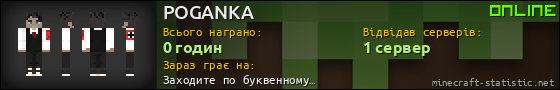 Юзербар 560x90 для POGANKA