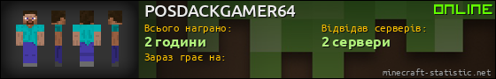 Юзербар 560x90 для POSDACKGAMER64